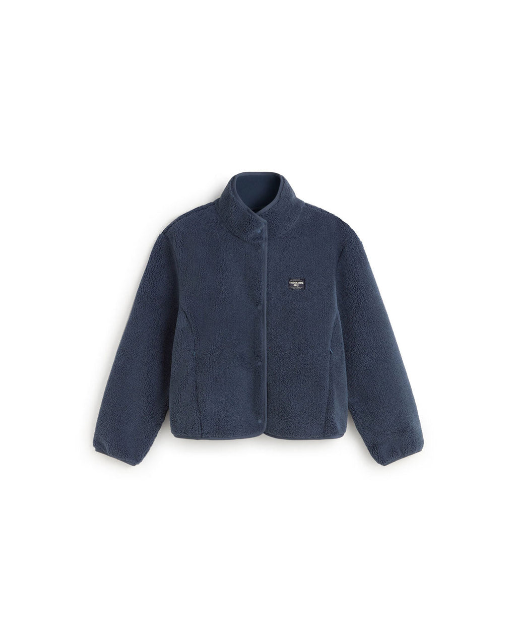 Kourtney Sherpa Jacket - Blue