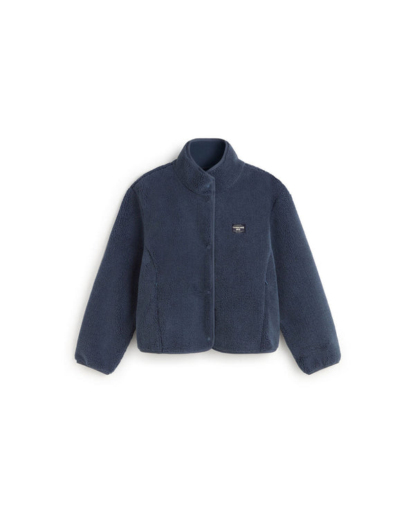 Giacca sherpa Kourtney - Blu