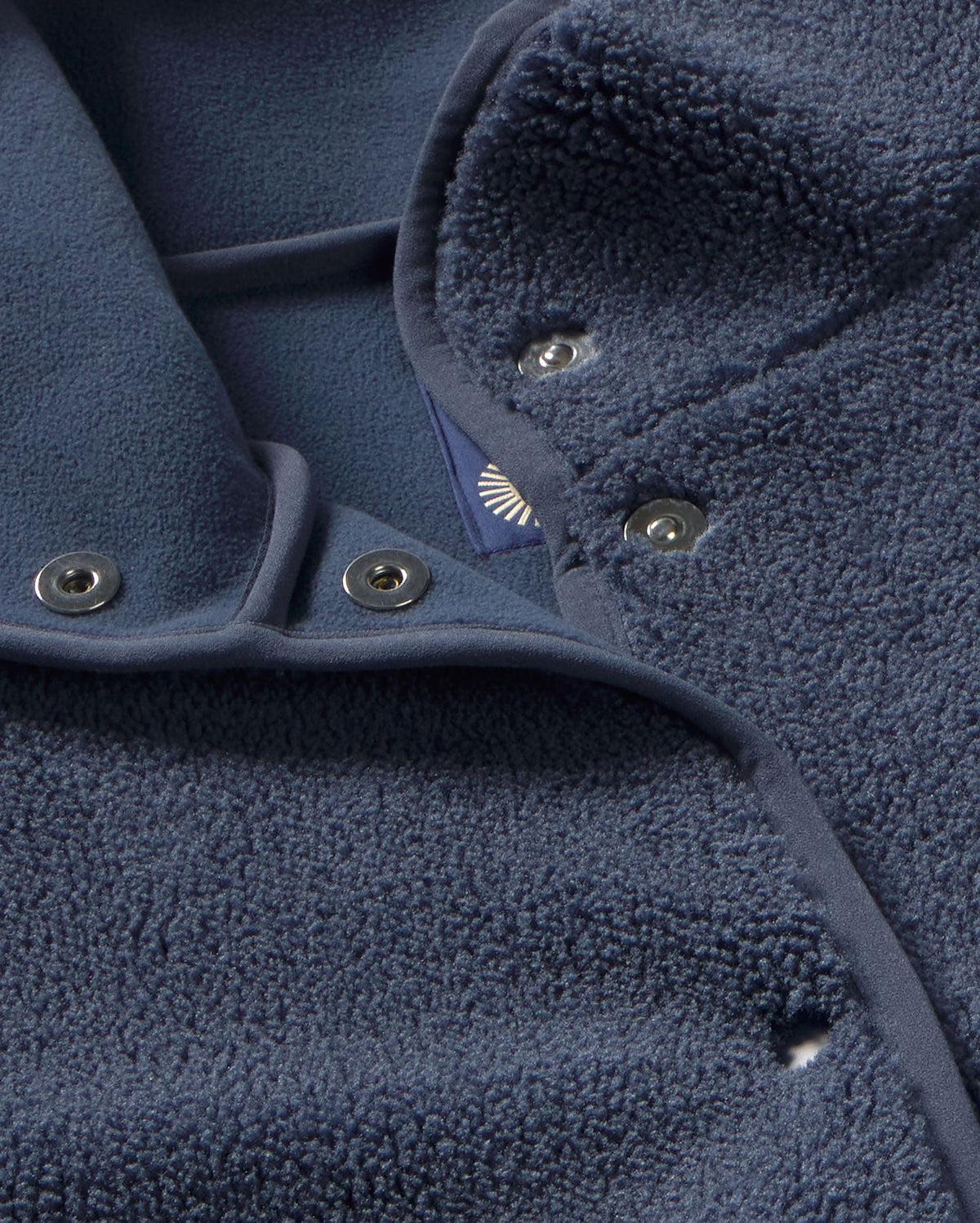 Kourtney Sherpa Jacket - Blue