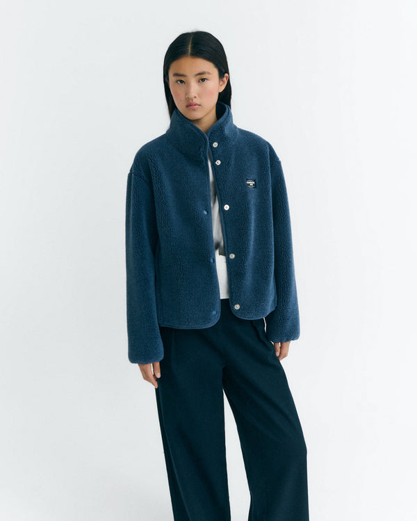 Veste Sherpa Kourtney - Bleu