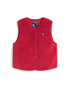 Gilet Sherpa Jay - Rouge