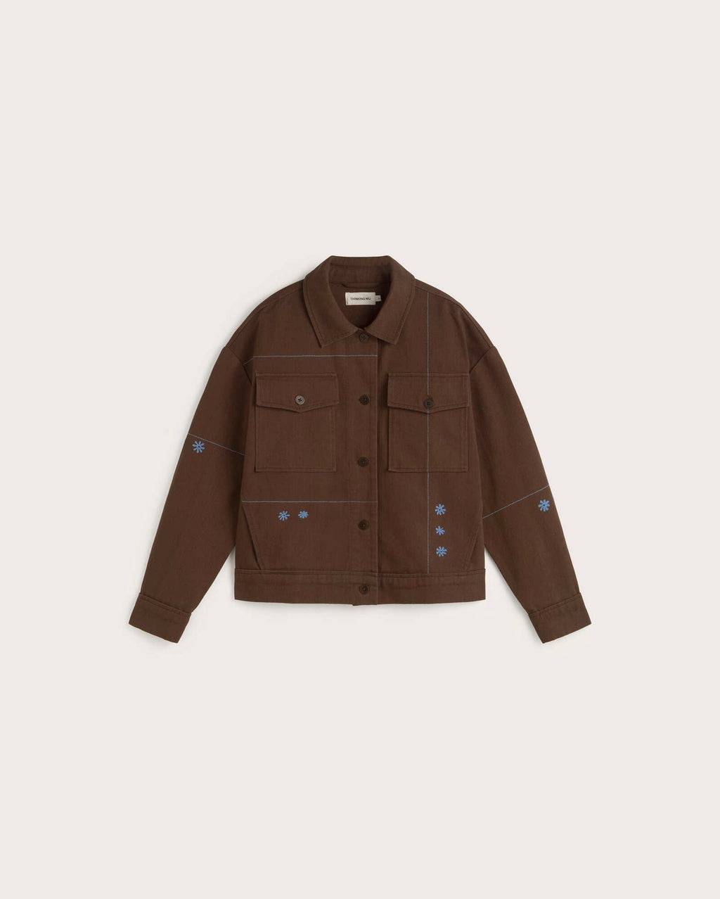 Chaqueta bordada a mano Sole Mio Frans
