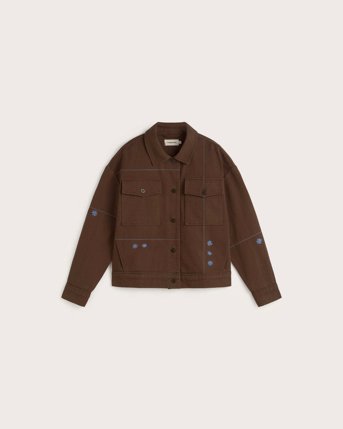 Chaqueta bordada a mano Sole Mio Frans