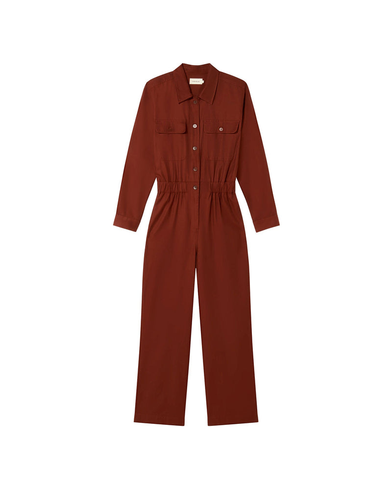 Mono marrón Montana sostenible-silueta-1