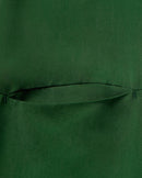 Mono verde cupro Adriana sostenible - silueta 2