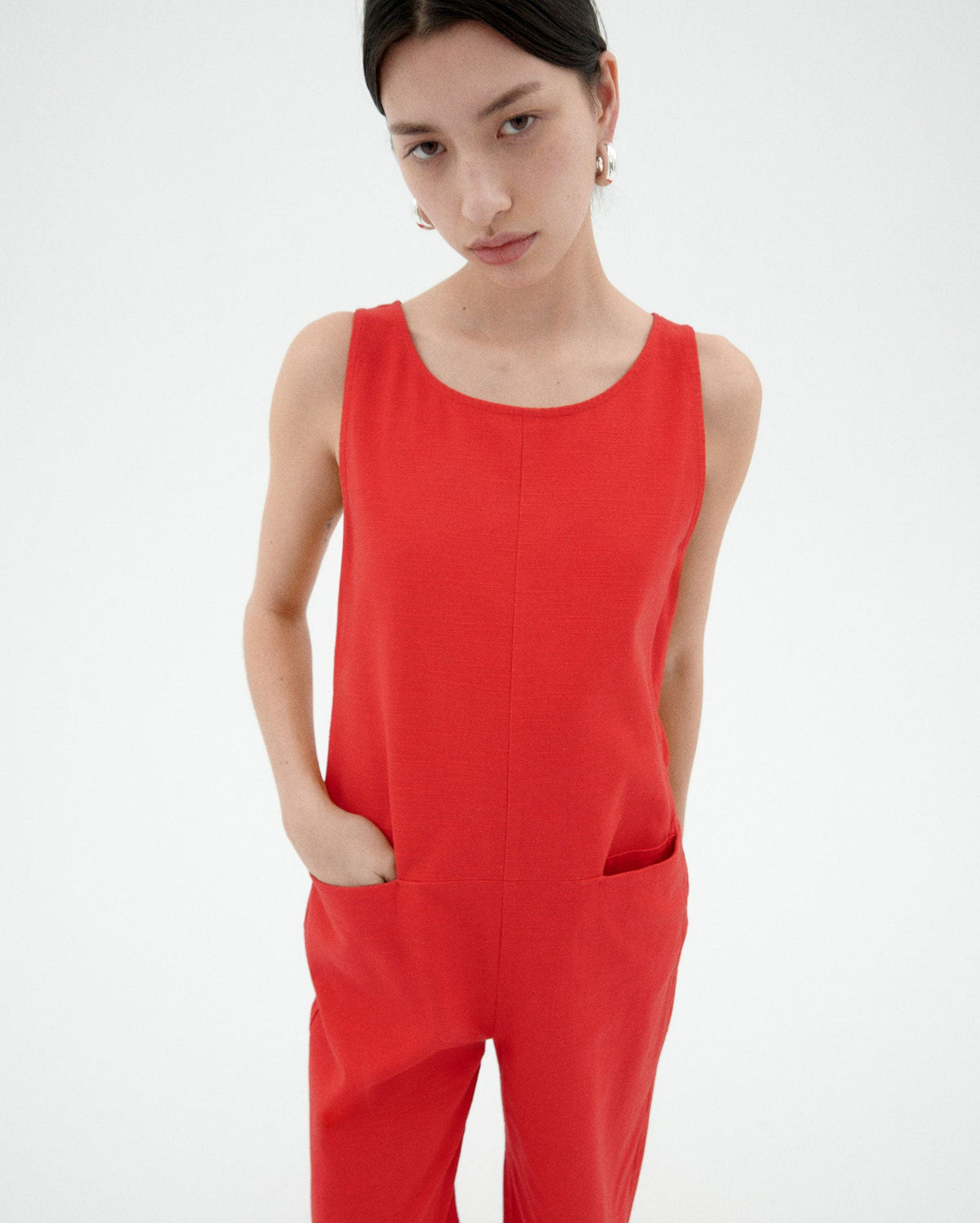 Jumpsuit Adriana - Rot