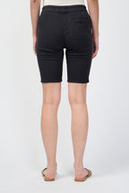 Soft Draped Utility Short - Carbon Pigment - Women