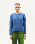 Pull En Laine D'Alpaga Layan - Bleu