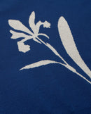 Jersey azul punto Philis sostenible - silueta 2