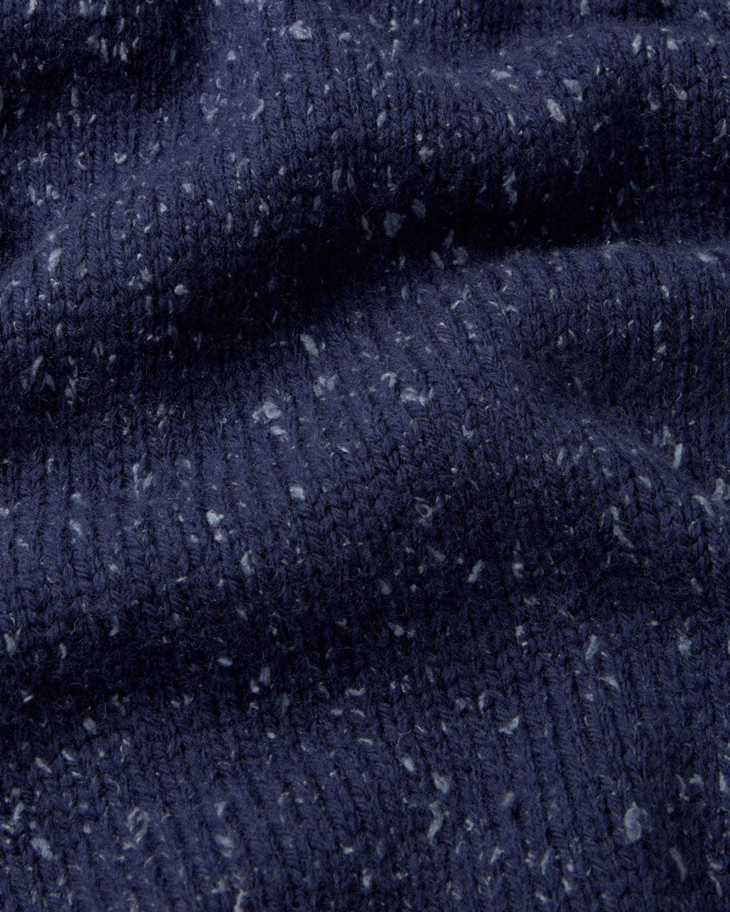 Liza sustainable blue oversized merino wool jumper silhouette - 2