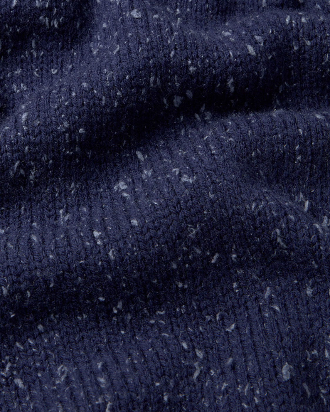 Liza sustainable blue oversized merino wool jumper silhouette - 2