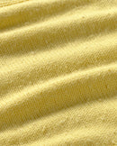 Jersey oversize lana merino amarillo Liza sostenible - silueta 2