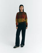 Pull En Laine À Carreaux Nur