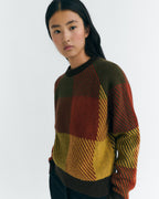 Pull En Laine À Carreaux Nur