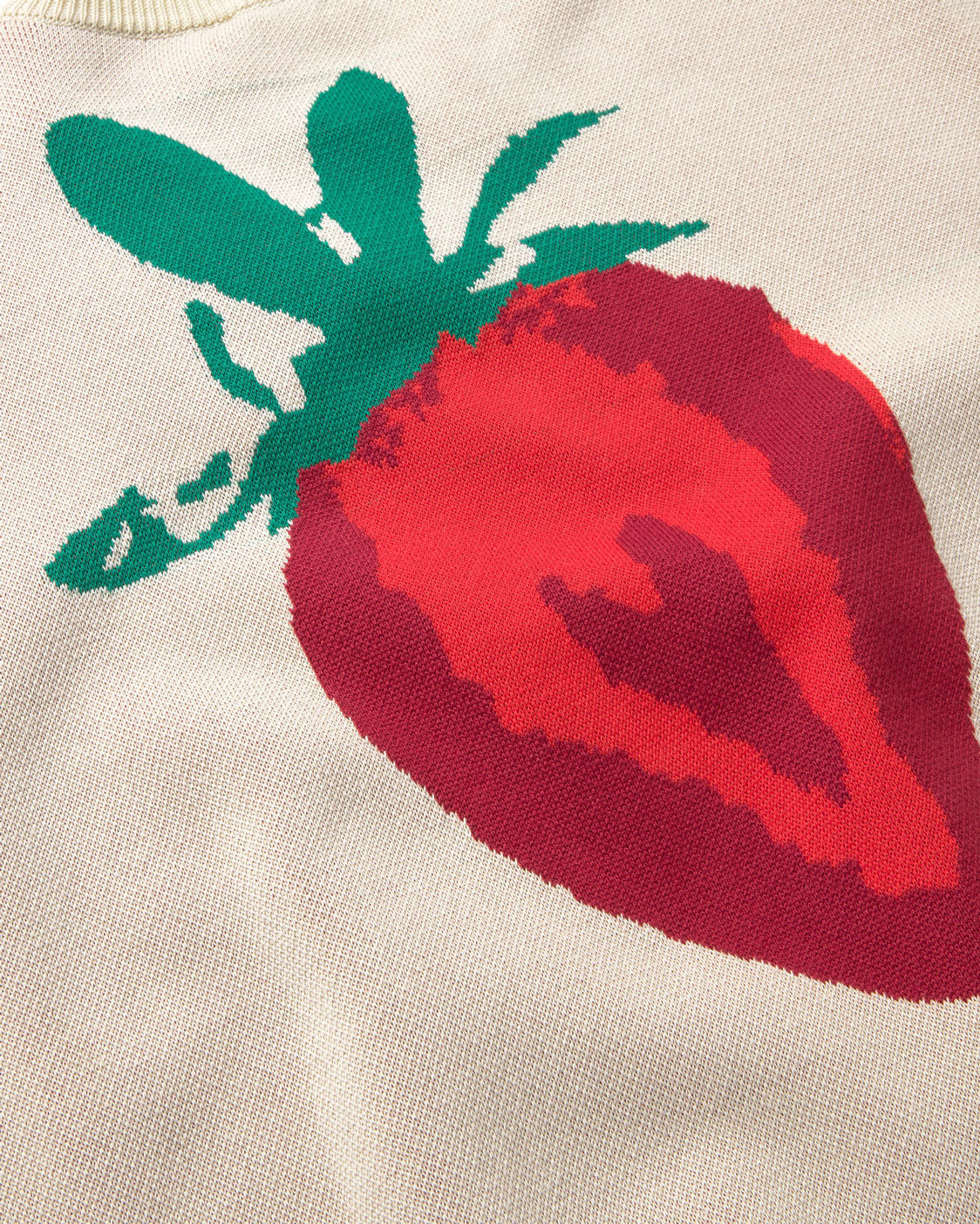 Maglione strawberry Philis sostenibile silhouette - 3