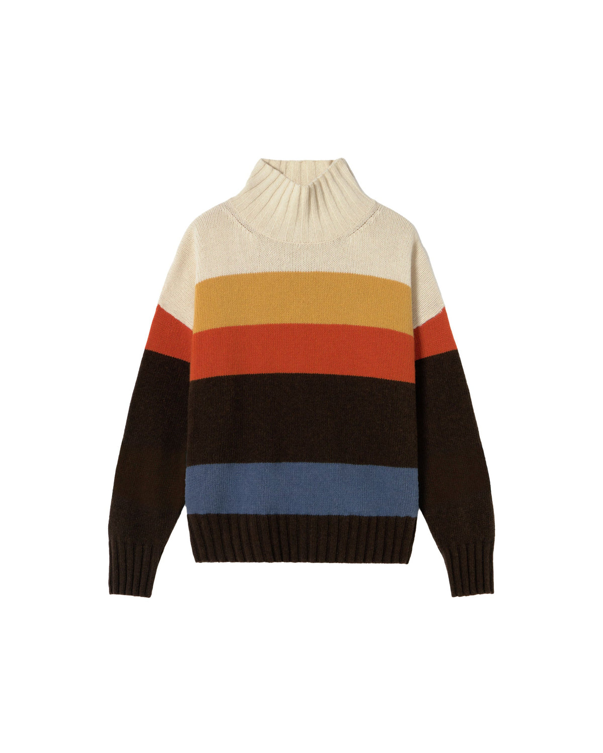 Oversize-Wollpullover Gestreift Imogen
