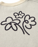 Jersey punto crudo flower Philis sostenible silueta - 2