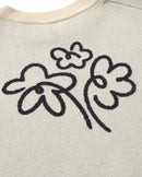 Jersey punto crudo flower Philis sostenible silueta - 2