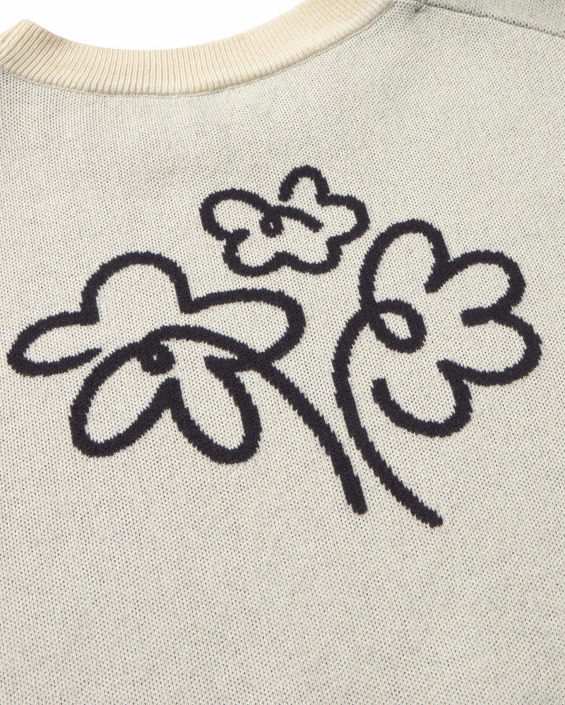 Jersey punto crudo flower Philis sostenible silueta - 2