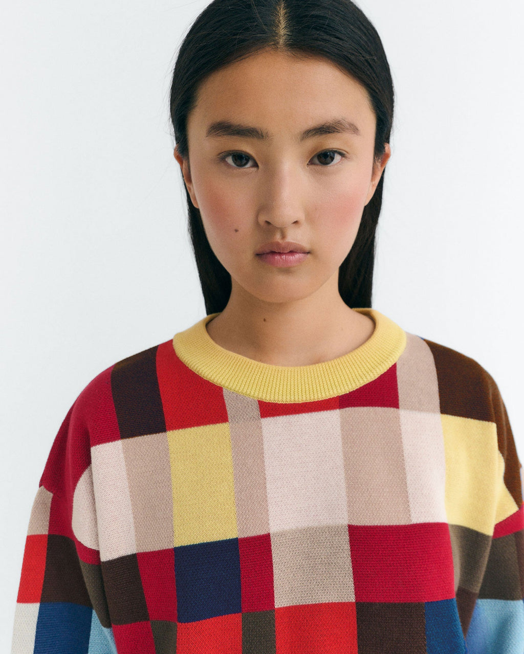 Pull Ample En Maille Petra - Multicolore
