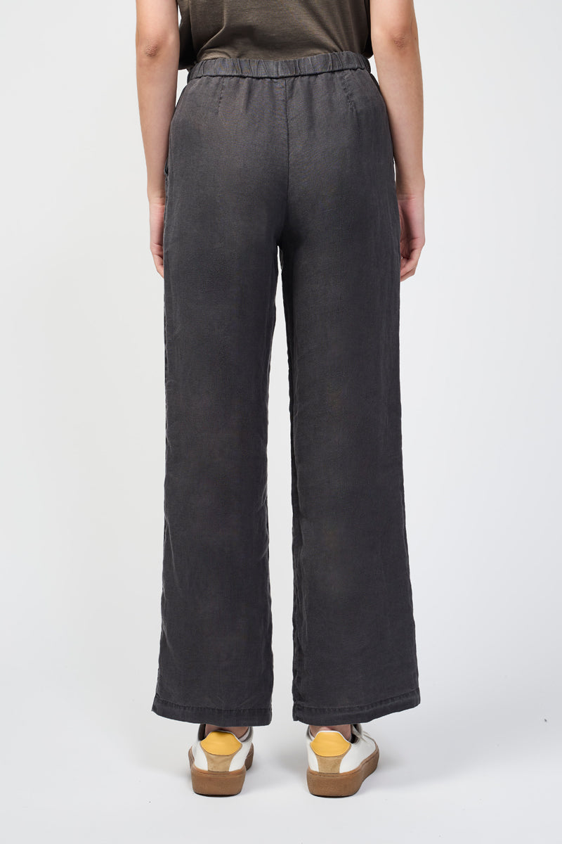 Pantalones lounge de lino - Magma Pigment - Mujer