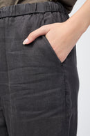 Pantalones lounge de lino - Magma Pigment - Mujer