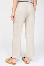Pantalon De Détente En Lin - Pigment Limoneux - Femme