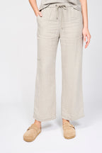 Pantalon De Détente En Lin - Pigment Limoneux - Femme