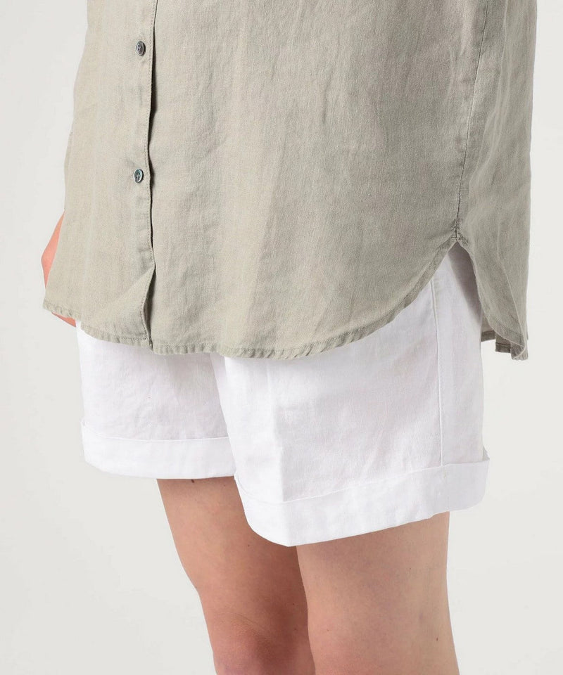 Light Linen Shirt - Silty Pigment - Women