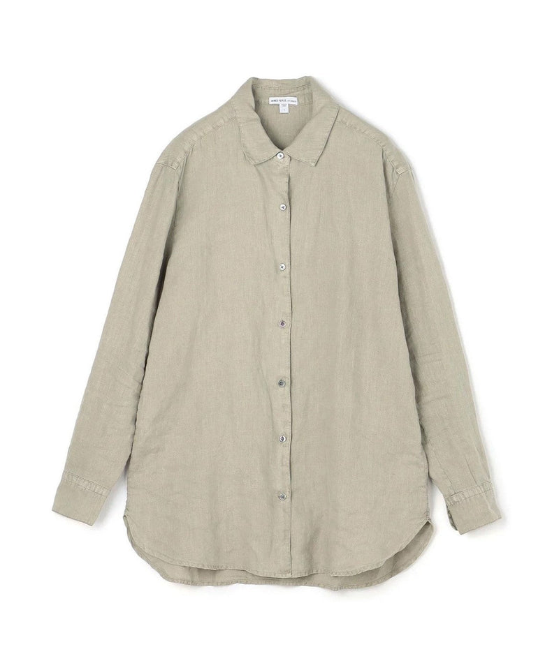 Light Linen Shirt - Silty Pigment - Women