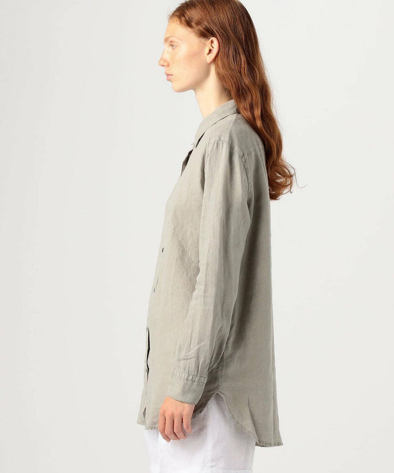 Light Linen Shirt - Silty Pigment - Women