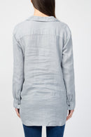 Camisa de lino claro - Breeze Pigment - Mujer