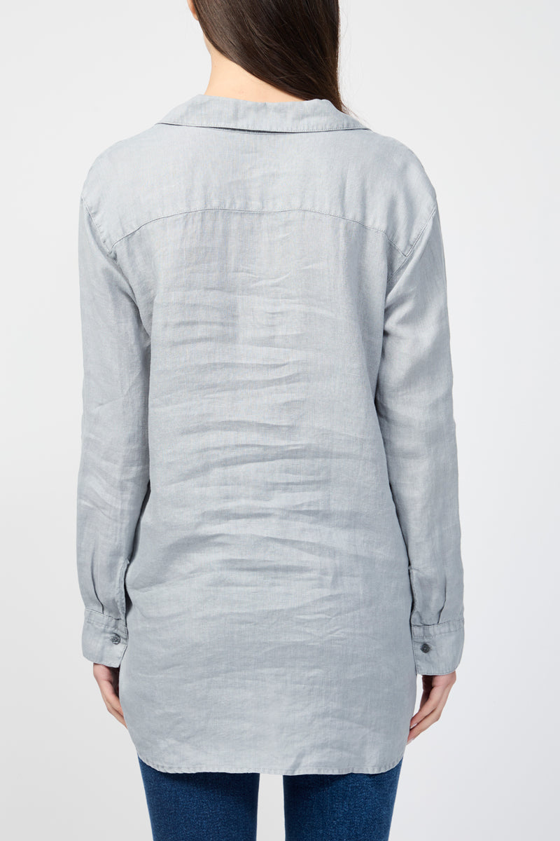 Camisa de lino claro - Breeze Pigment - Mujer