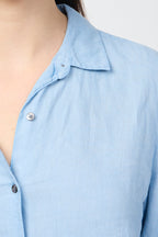 Chemise Légère En Lin - Delta Pigment - Femme