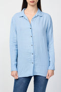 Chemise Légère En Lin - Delta Pigment - Femme