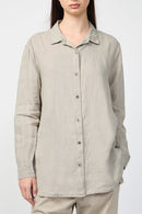 Light Linen Shirt - Silty Pigment - Women