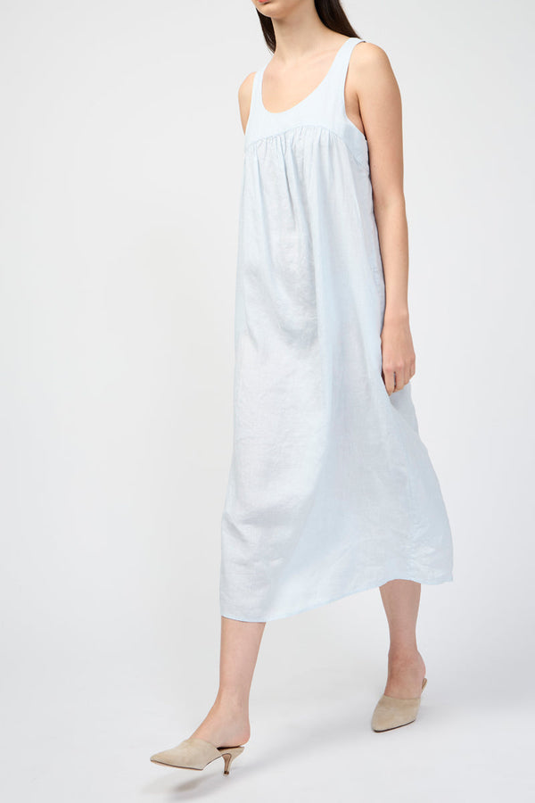 Lightweight Garment-Dyed Linen Dress - Memory Pigment - Women