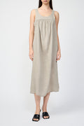 Lightweight Piece-Dyed Linen Dress - Mineral Pigment - Women