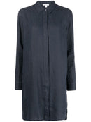 Vestido camisero de lino ligero - Spritz Pigment - Mujer