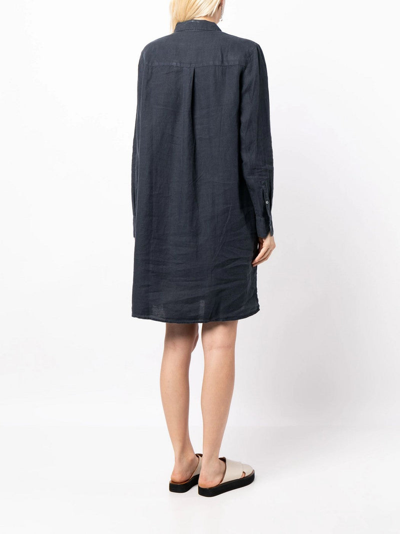 Vestido camisero de lino ligero - Spritz Pigment - Mujer