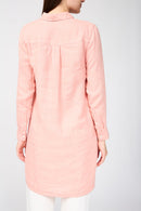 Vestido camisero de lino ligero - Spritz Pigment - Mujer