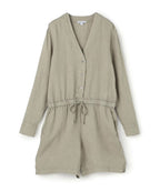 Combinaison En Lin Ls - Pigment Limoneux - Femme
