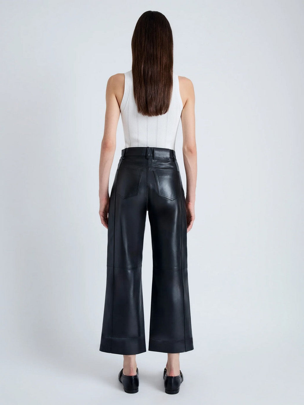 Proenza Schouler - Leather Culottes - Black - Mujer