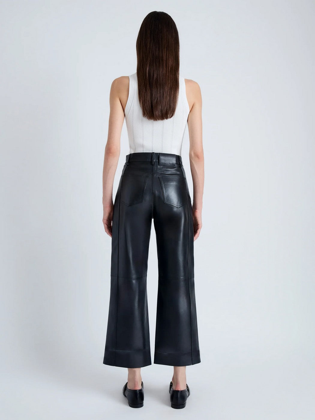 Proenza Schouler - Leather Culottes - Black - Mujer