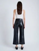 Proenza Schouler - Leather Culottes - Black - Femme