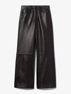 Proenza Schouler - Leather Culottes - Black - Mujer