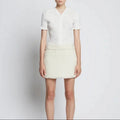 Proenza Schouler - Tweed Mini Skirt - Off White - Femme