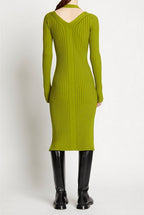 Proenza Schouler - Knit Halter Dress - Chartreuse - Mujer