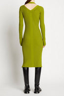 Proenza Schouler - Knit Halter Dress - Chartreuse - Femme