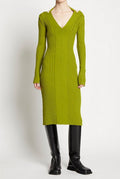 Proenza Schouler - Knit Halter Dress - Chartreuse - Mujer